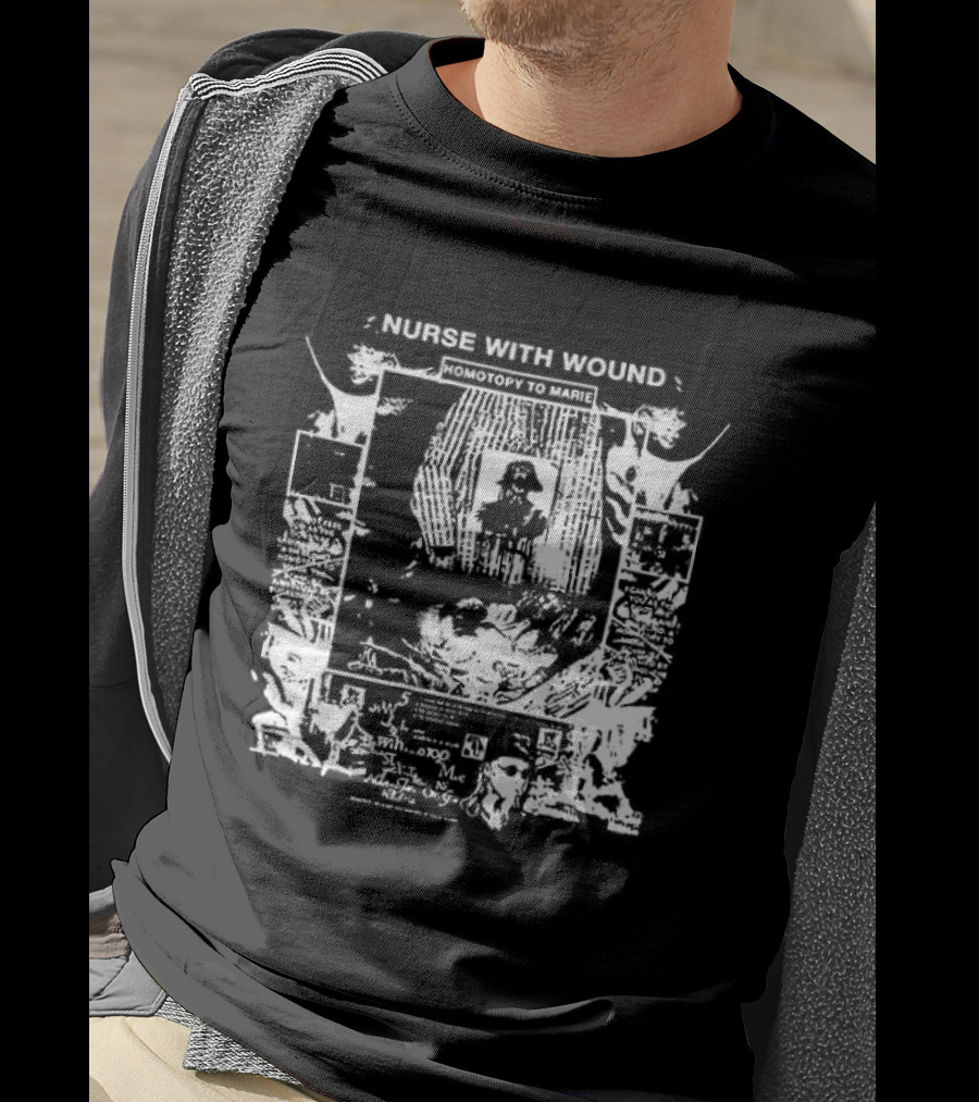 Nurse With Wound Homotopy To Marie Was By Franz Kamin Two Sided T-Shirt