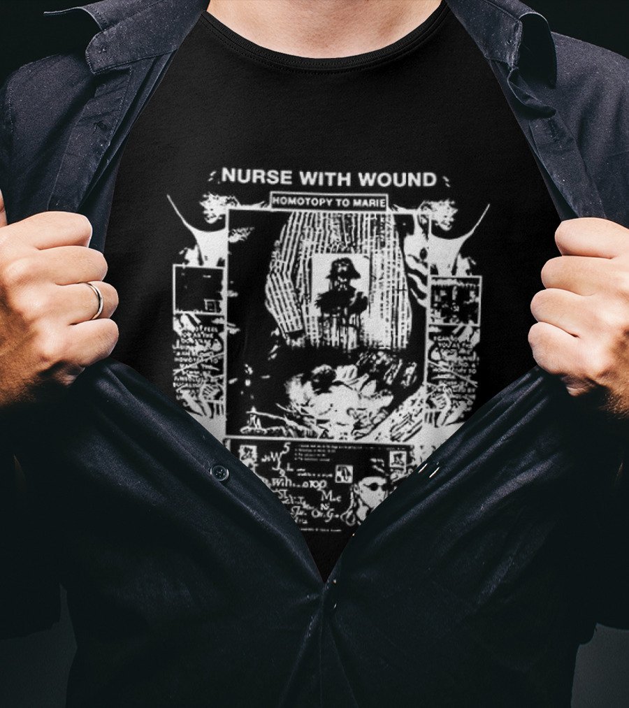 Nurse With Wound Homotopy To Marie Was By Franz Kamin Two Sided T-Shirt