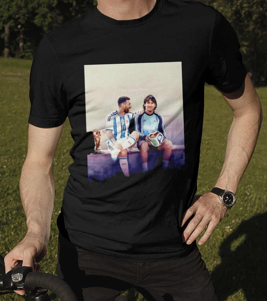 One More Time Lionel Messi World Cup Legacy T-Shirt