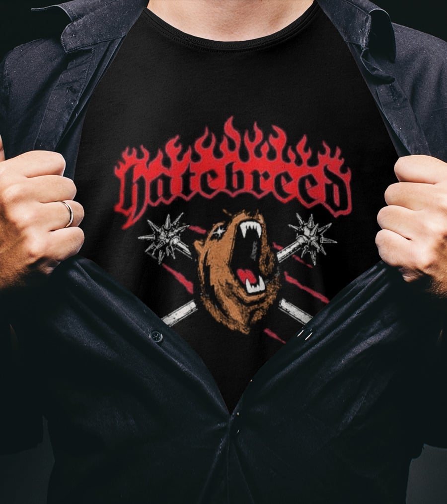 Original Hatebreed Chicago IL The Rumble Festival 2026 Venue At Cobra Lounge Lot On 17 July 2026 Moshers Of The Midway T-Shirt