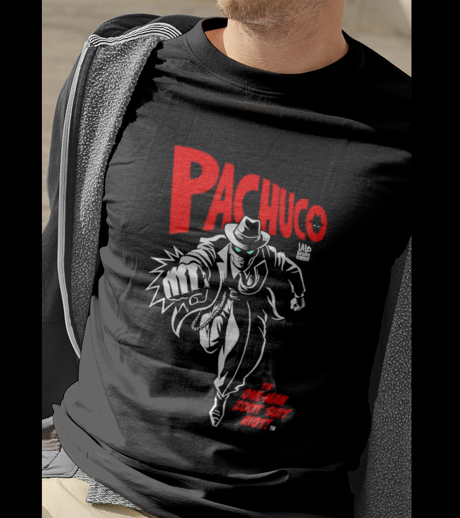 Pachuco Lalo Alcaraz The One Man Zoot Suit Riot T-Shirt