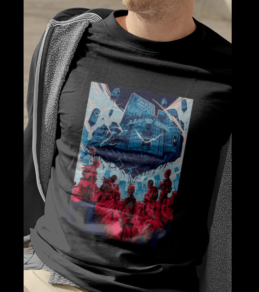311 Live July 18 2026 Ocean Casino Resort Atlantic City NJ Artwork Soldier Scene T-Shirt