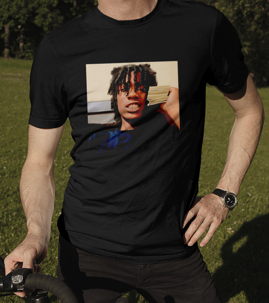 Lil Double 0 Rapper Hip Hop Money Stack Pose T-Shirt