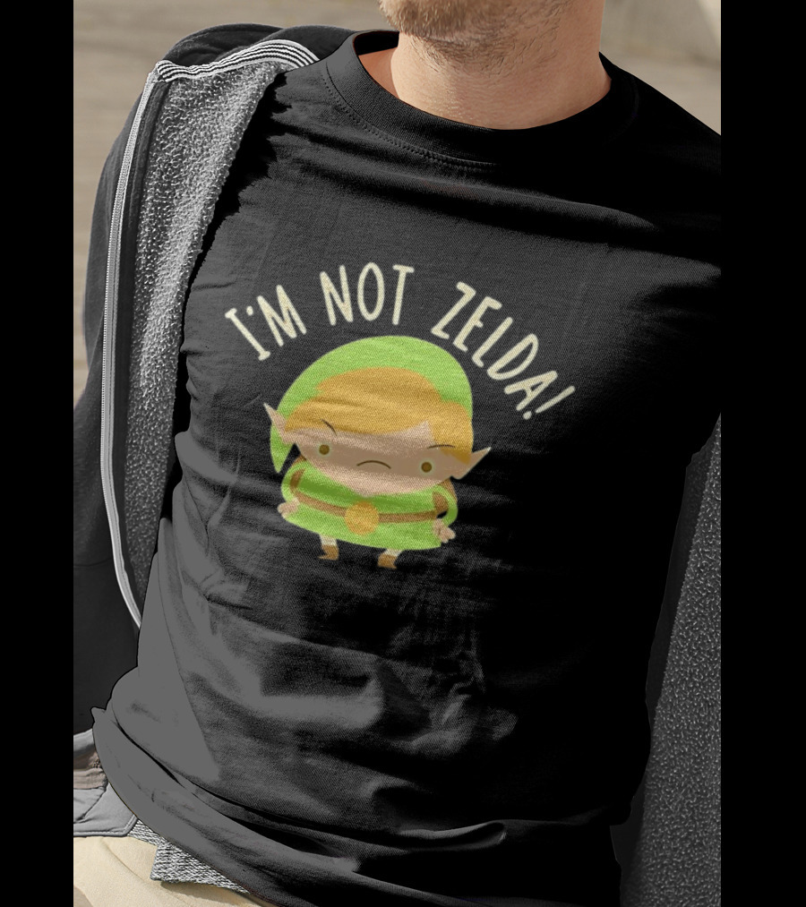 I'm Not Zelda Funny Link T-Shirt