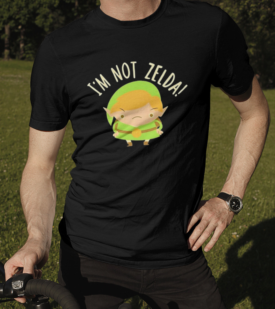 I'm Not Zelda Funny Link T-Shirt