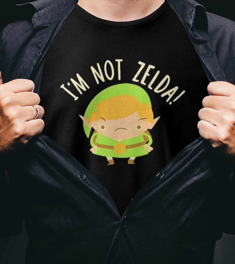 I'm Not Zelda Funny Link T-Shirt