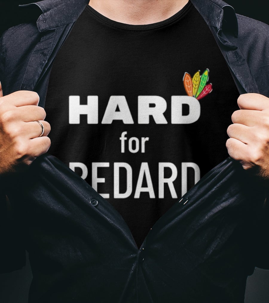 Connor Bedard Hard For Bedard Chicago Blackhawks T-Shirt