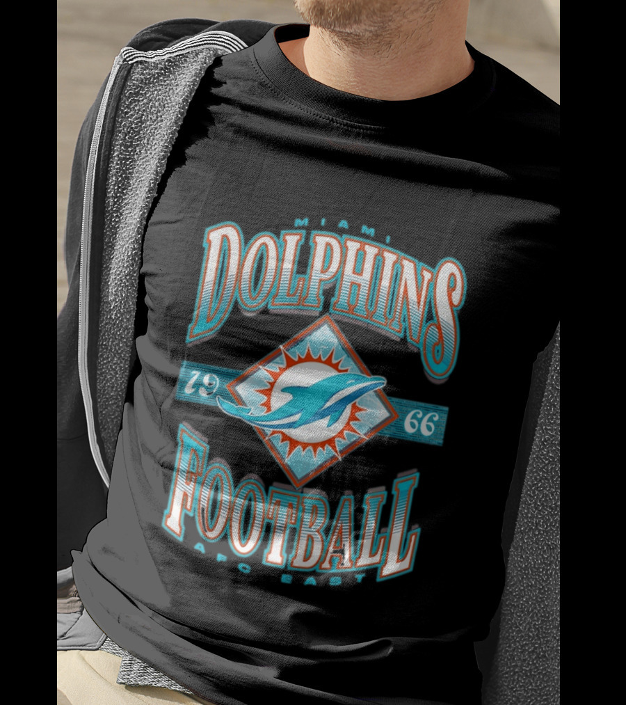 Miami Dolphins 1966 Football Team AFC East T-Shirt