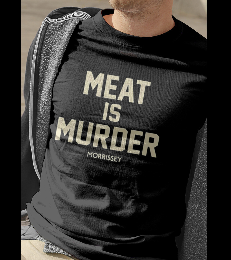 Meat Is Murder Morrissey The Smiths Alternative Rock T-Shirt