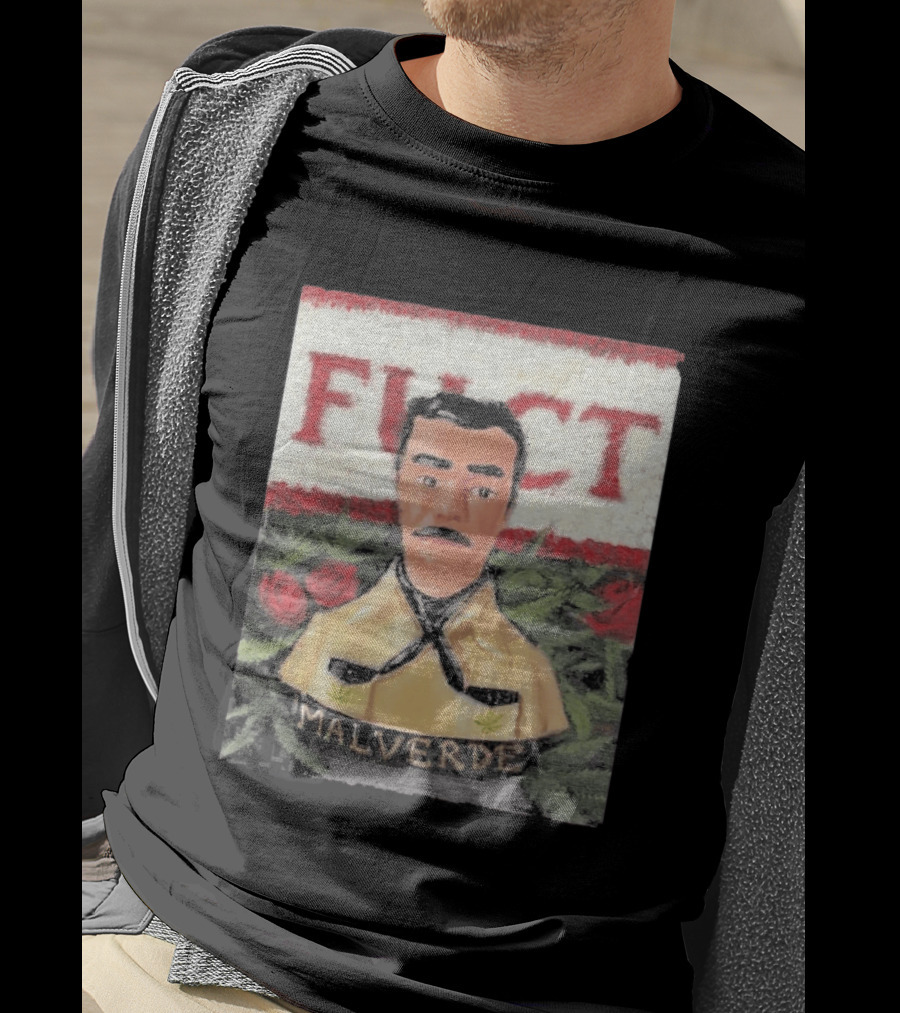 Fuct Malverde Red Roses T-Shirt