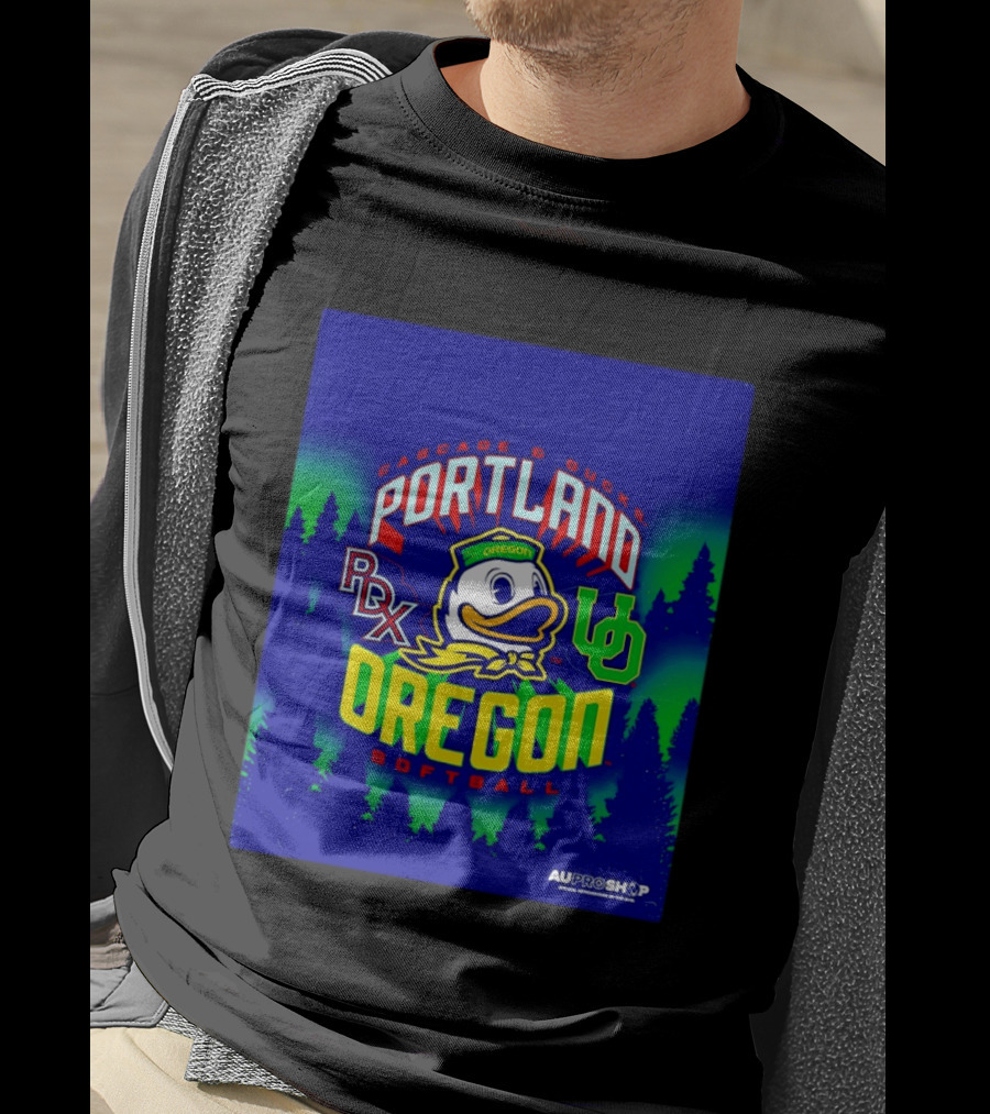 Cascade Ducks Portland RDX Oregon Softball T-Shirt