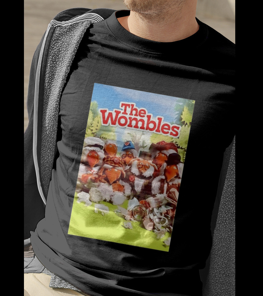 The Wombles Cartoon Characters Cleanup Adventure T-Shirt