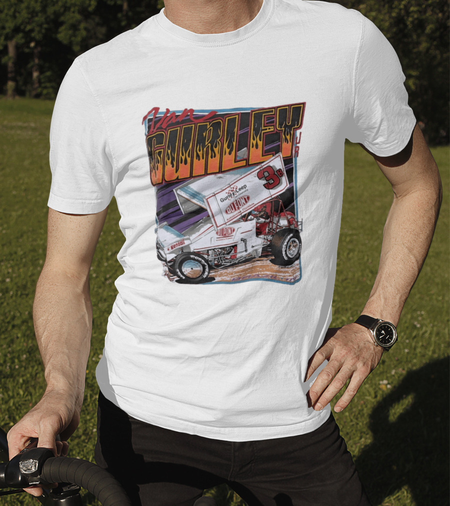 Van Gurley Jr 3B Gurley Leep Motorsports DuPont Sprint Car Racing Kendall T-Shirt