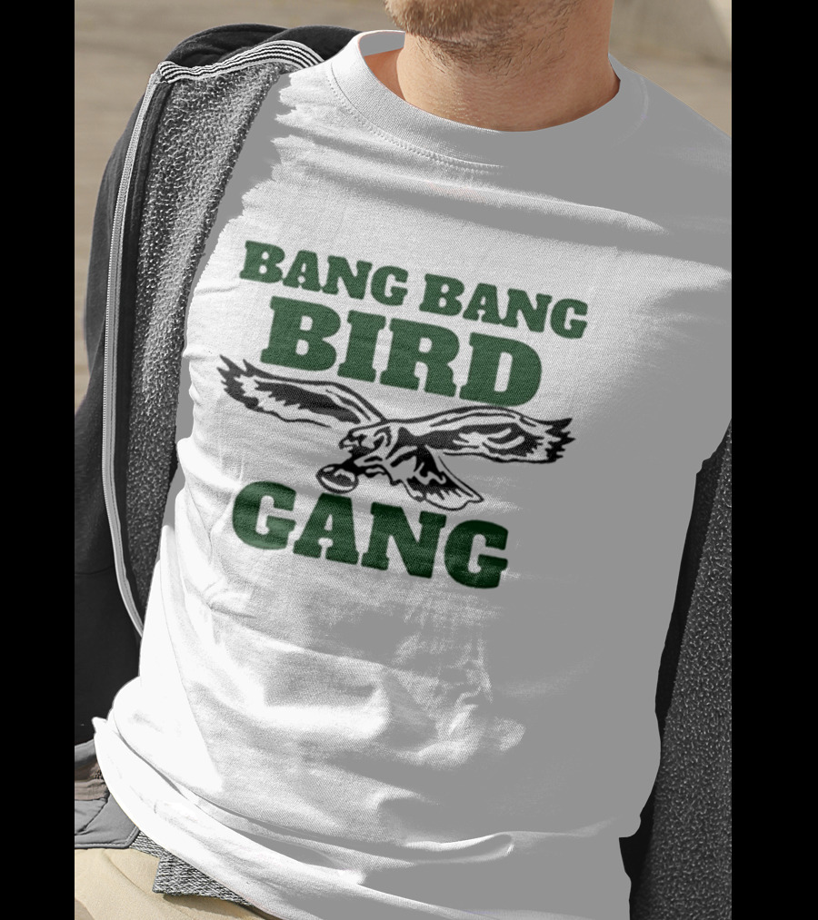 Barstool Bang Bang Bird Gang Philadelphia Eagles NFL Fan Spirit T-Shirt