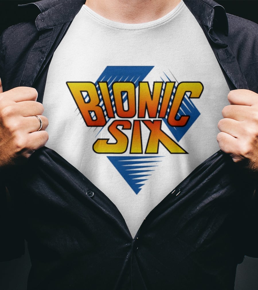 Bionic Six Retro Animated Series T-Shirt
