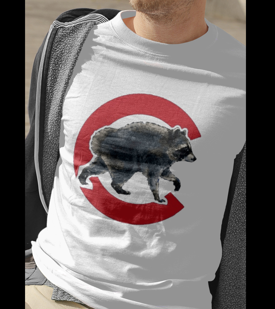 Cubs C Raccoon Jimothy T-Shirt