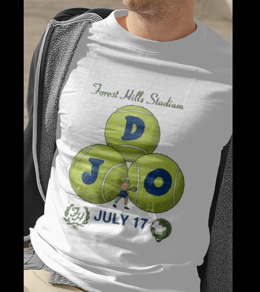 Forest Hills Stadium July 17 Tennis Event T-Shirt