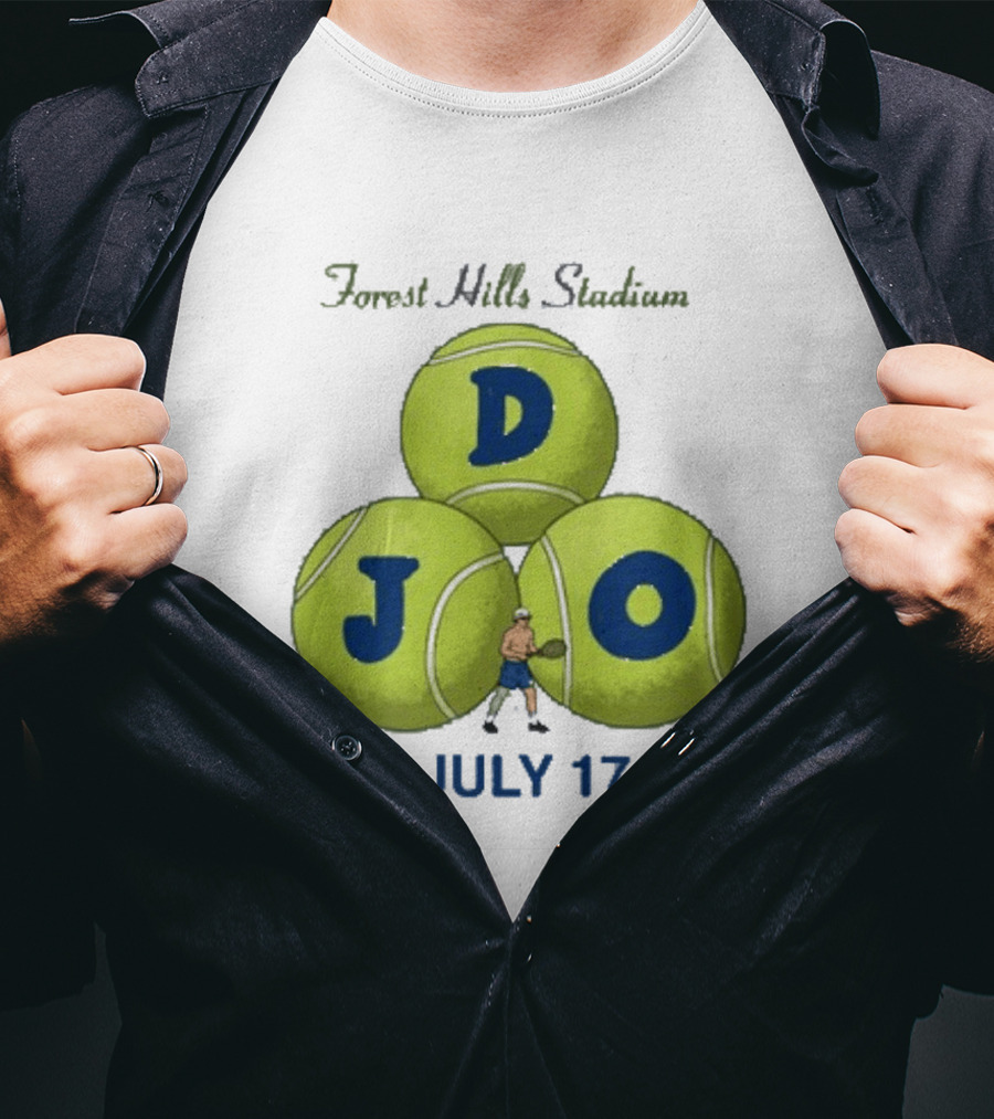 Forest Hills Stadium July 17 Tennis Event T-Shirt