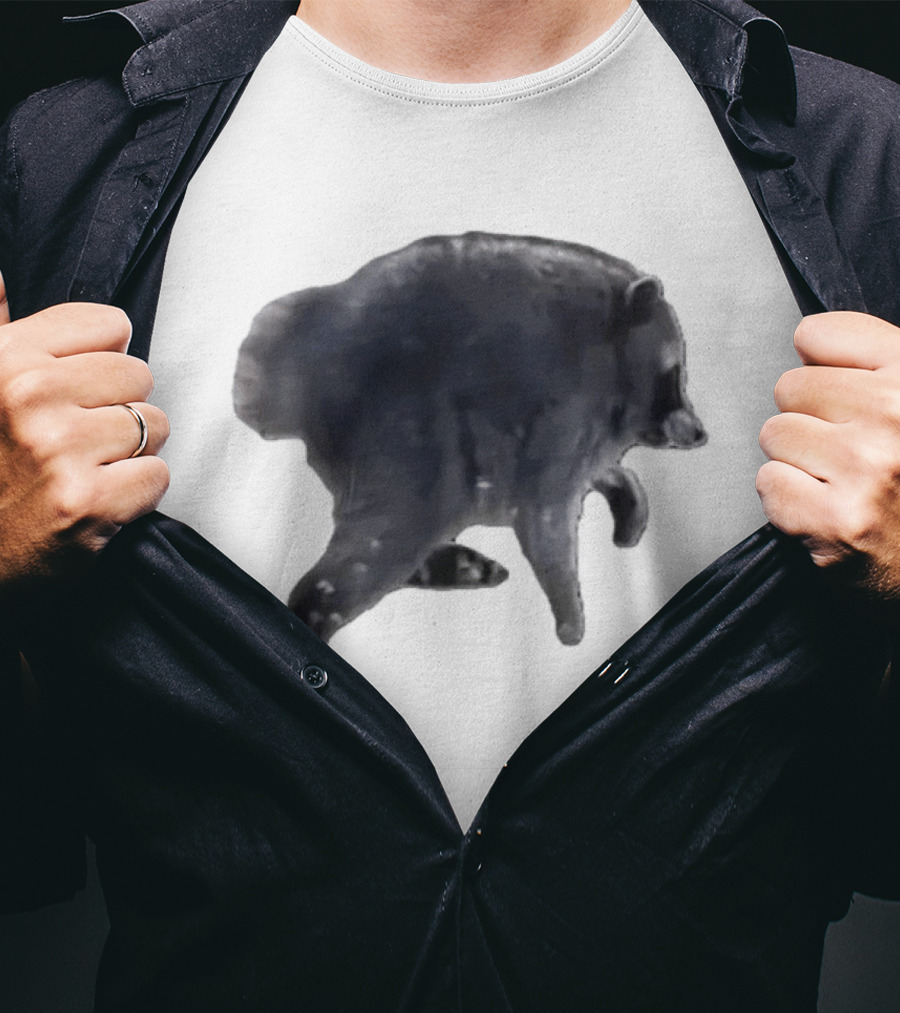Jimothy Club Basic Bear Walking T-Shirt