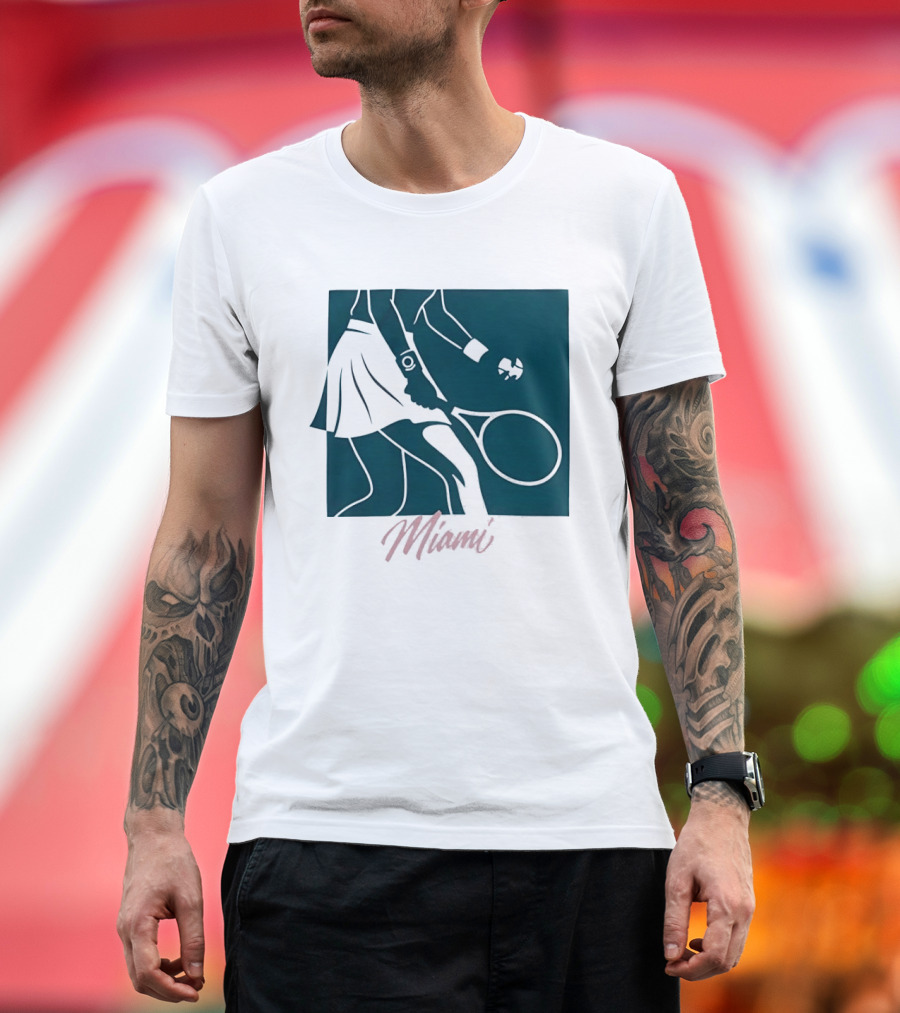 Miami Tennis Player T-Shirt