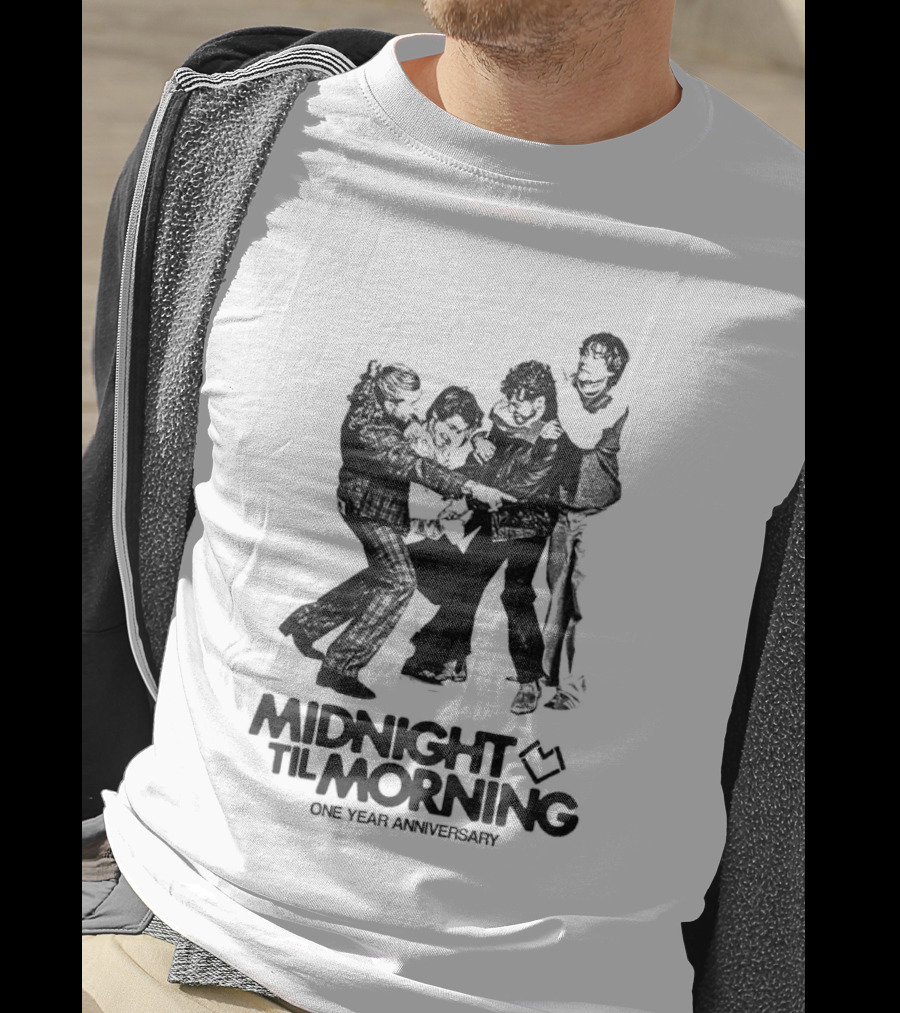 Midnight Til Morning One Year Anniversary Band T-Shirt