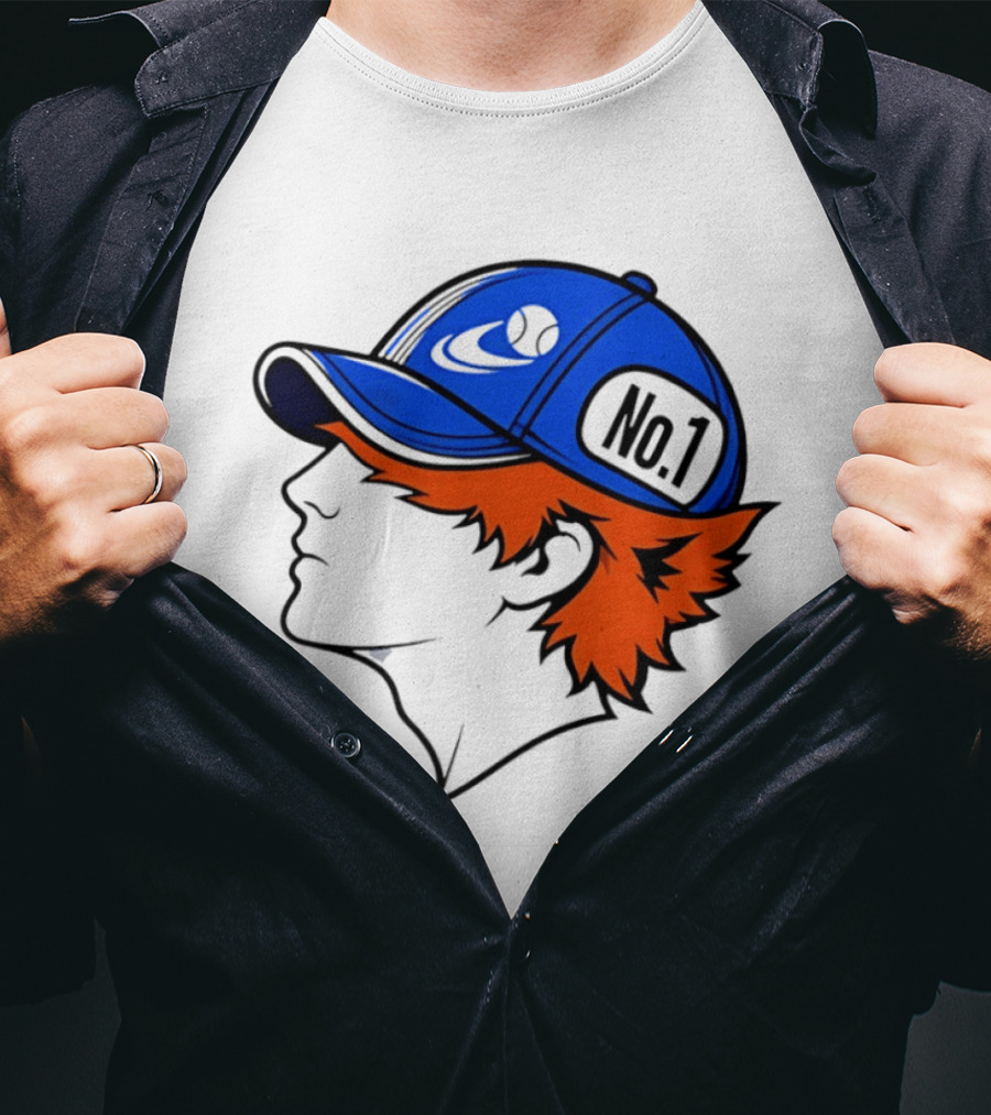 No1 Tennis Player Profile Athlete Sports Baseball Cap T-Shirt
