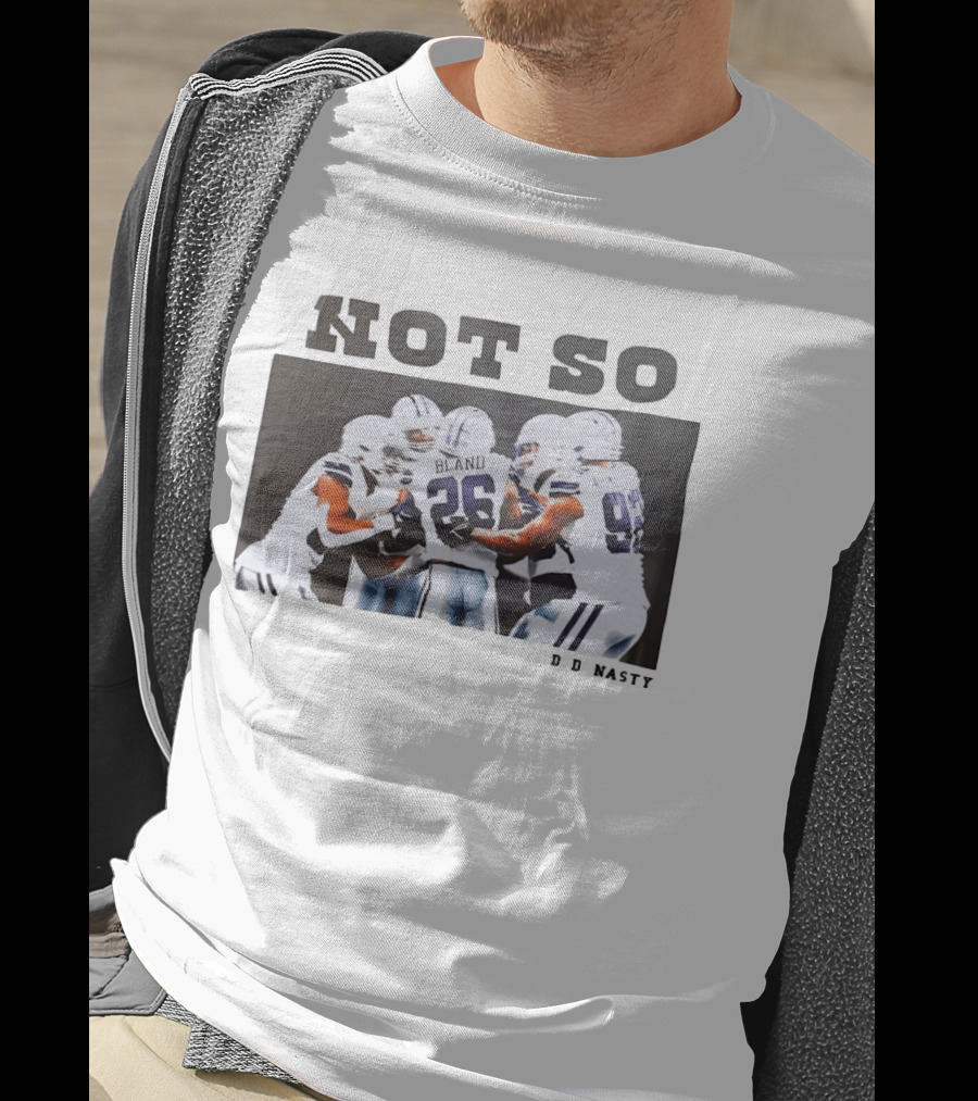 Not So Bland 26 Dallas Cowboys DCDynasty Football Team Huddle T-Shirt