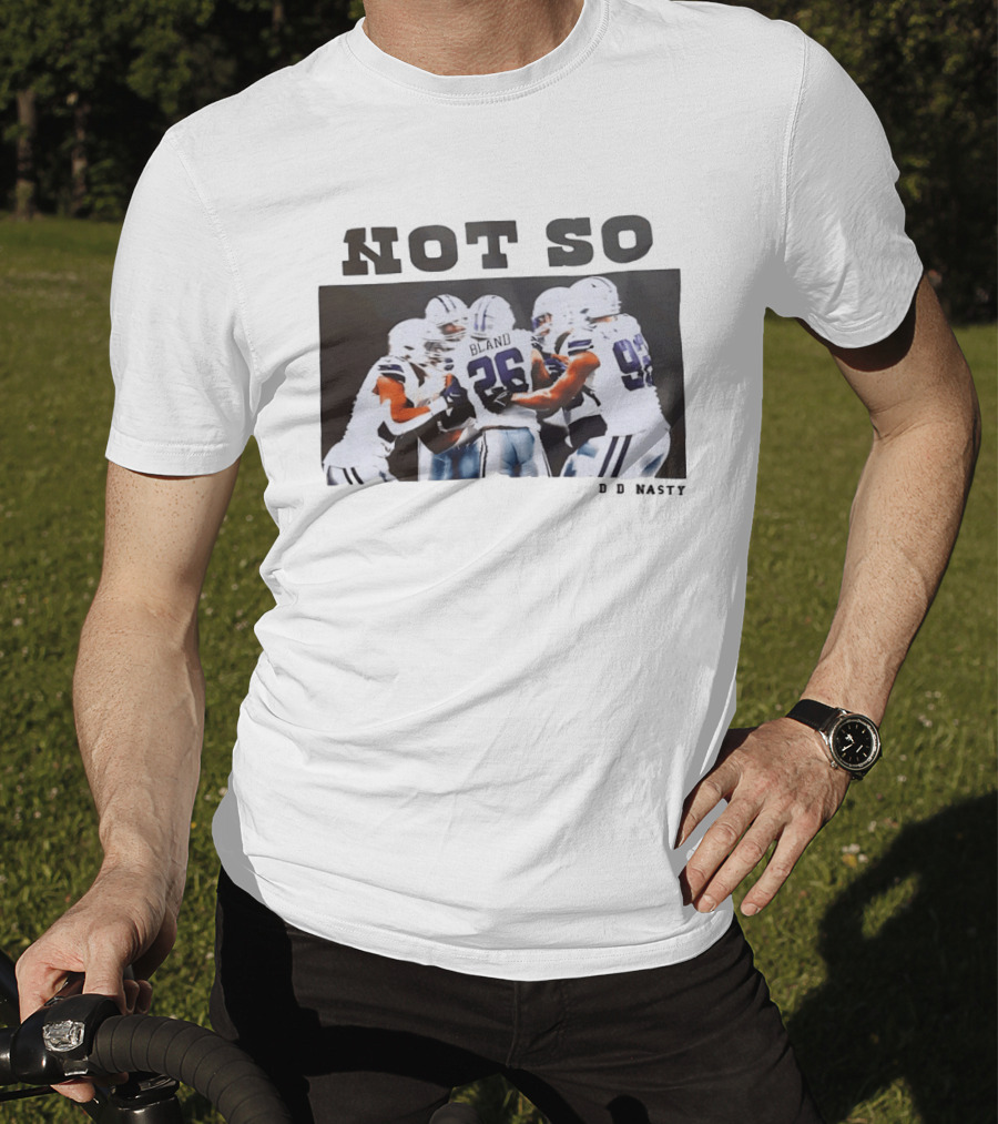 Not So Bland 26 Dallas Cowboys DCDynasty Football Team Huddle T-Shirt