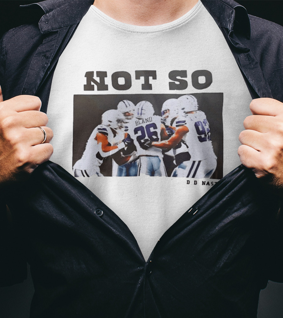 Not So Bland 26 Dallas Cowboys DCDynasty Football Team Huddle T-Shirt