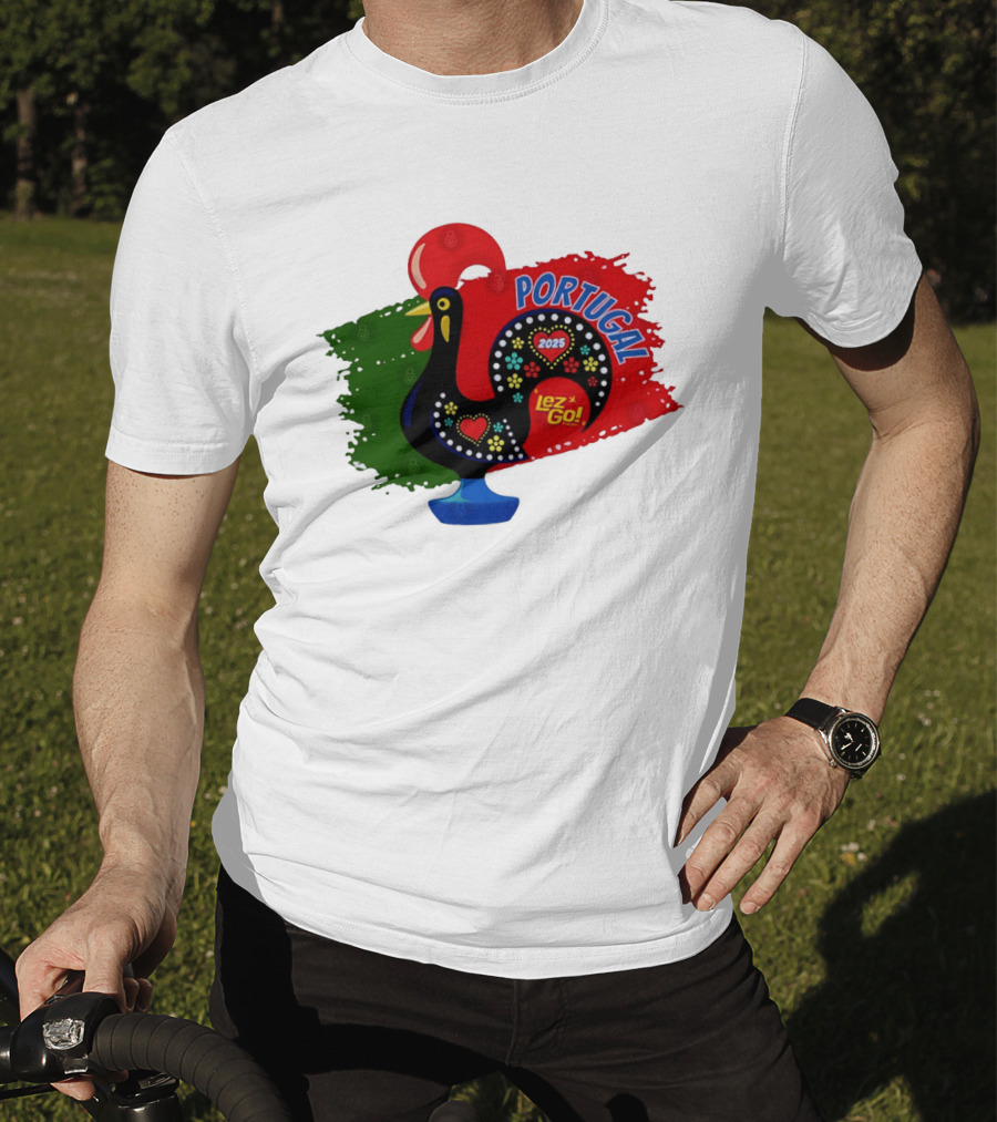 Portugal 2025 Lez Go Galo De Barcelos Rooster T-Shirt