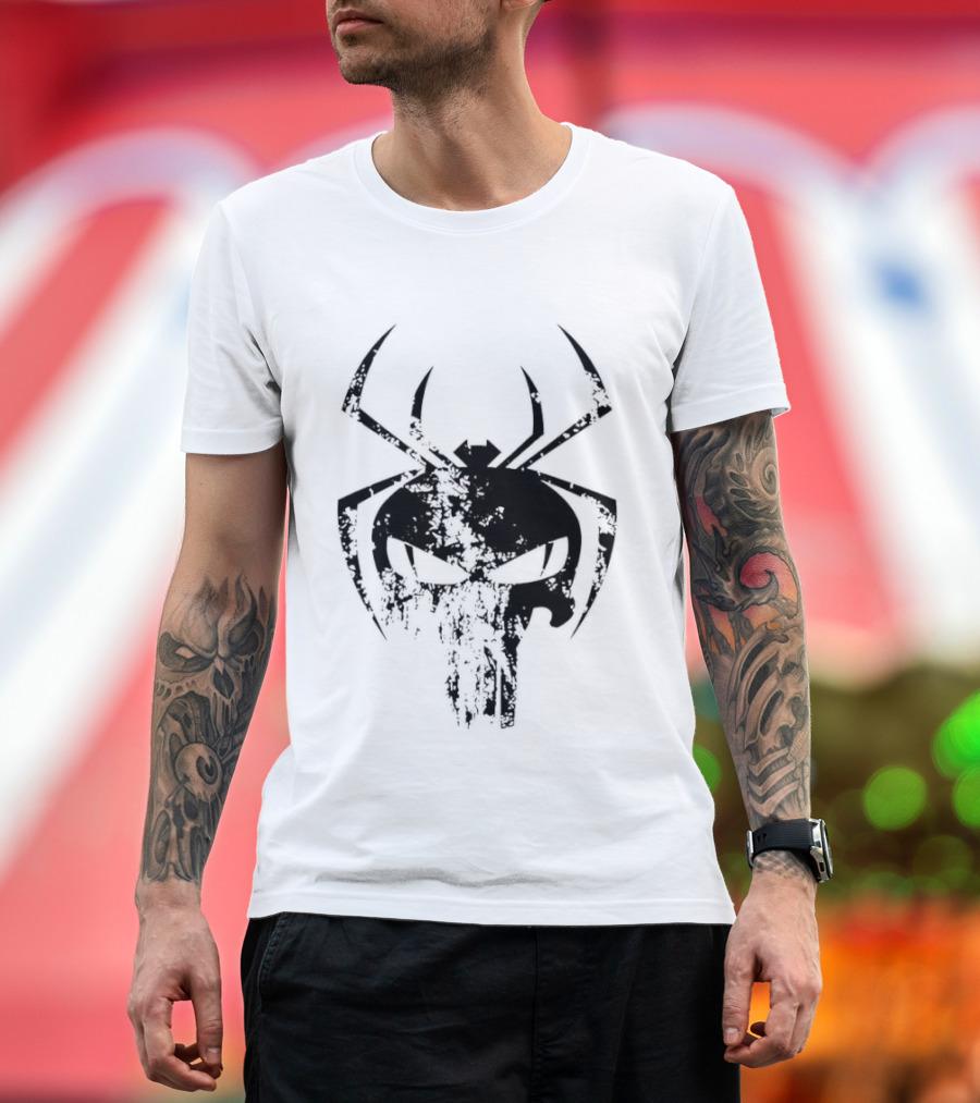 Punisher Spider Logo Marvel Frank Castle T-Shirt
