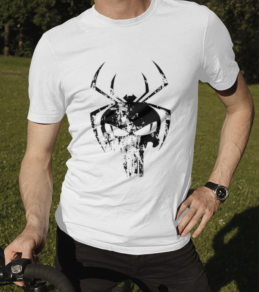 Punisher Spider Logo Marvel Frank Castle T-Shirt
