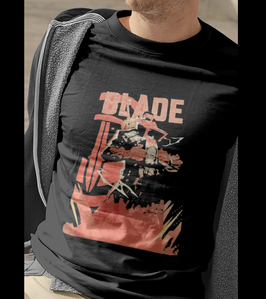 Blade Marvel Comic Vampire Hunter T-Shirt