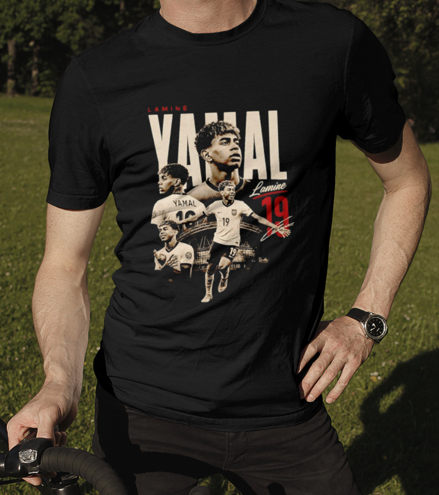 Lamine Yamal 19 Spain National Team T-Shirt