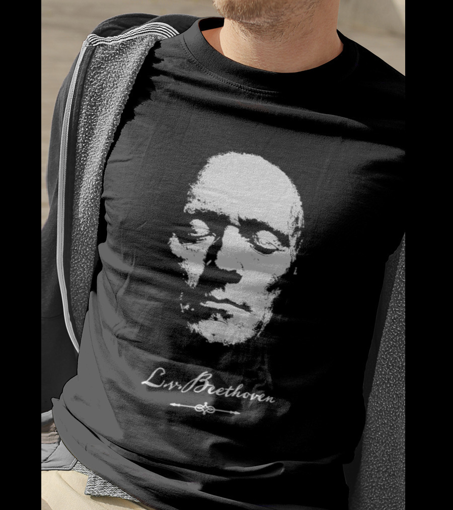 Ludwig Van Beethoven Mask T-Shirt
