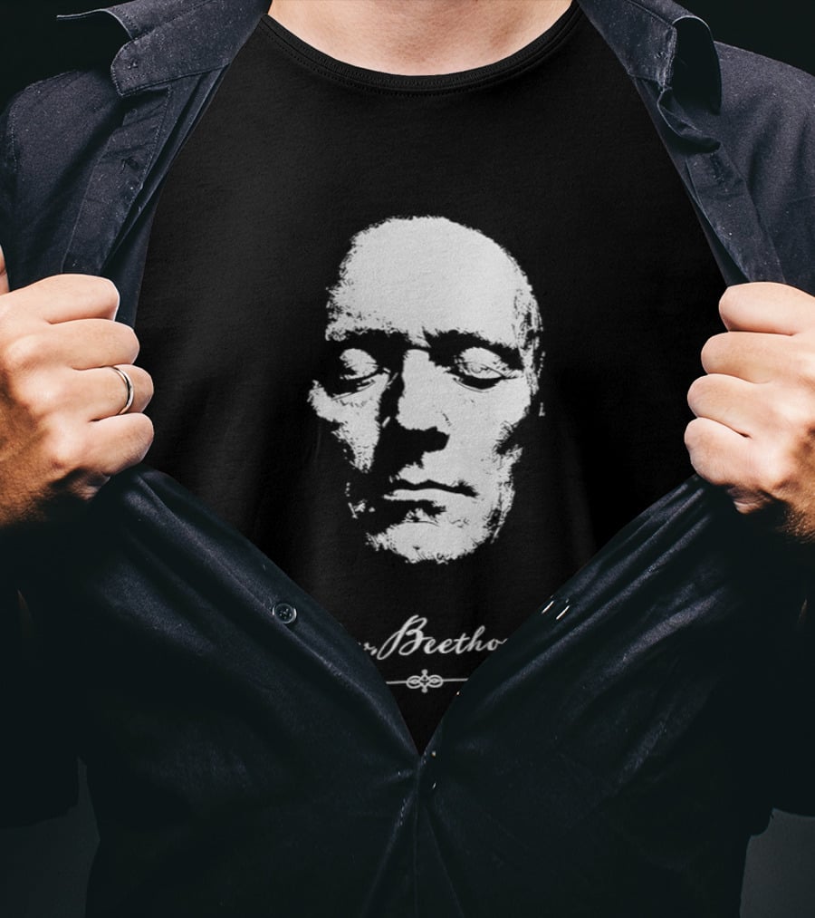 Ludwig Van Beethoven Mask T-Shirt