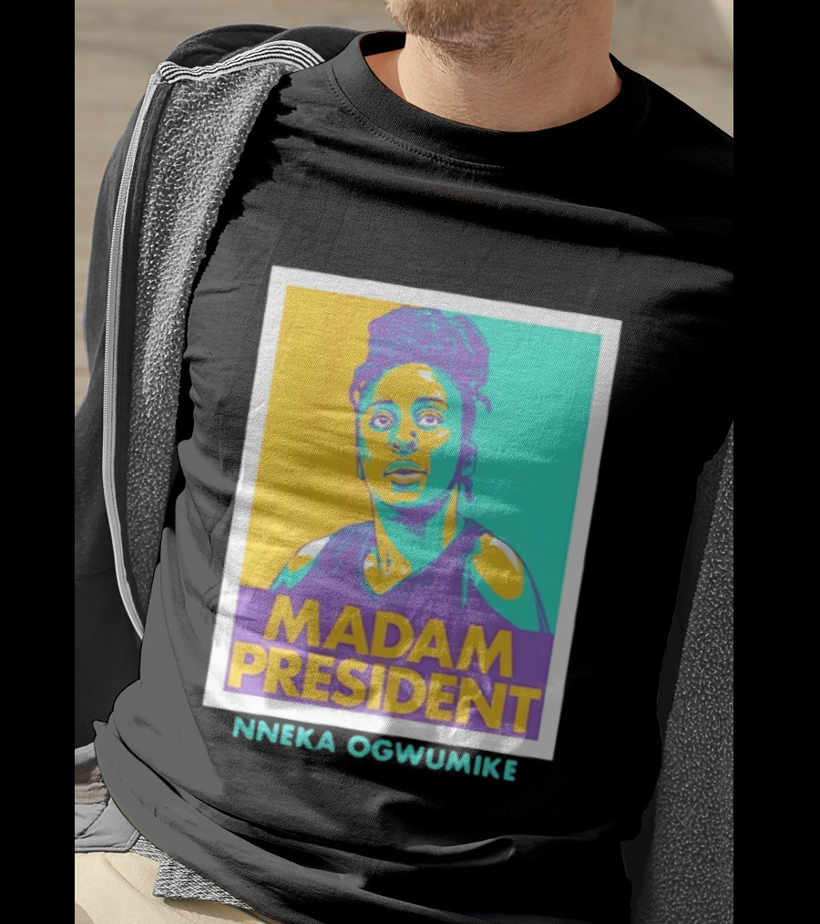 Nneka Ogwumike Madam President Los Angeles Sparks Heroic T-Shirt