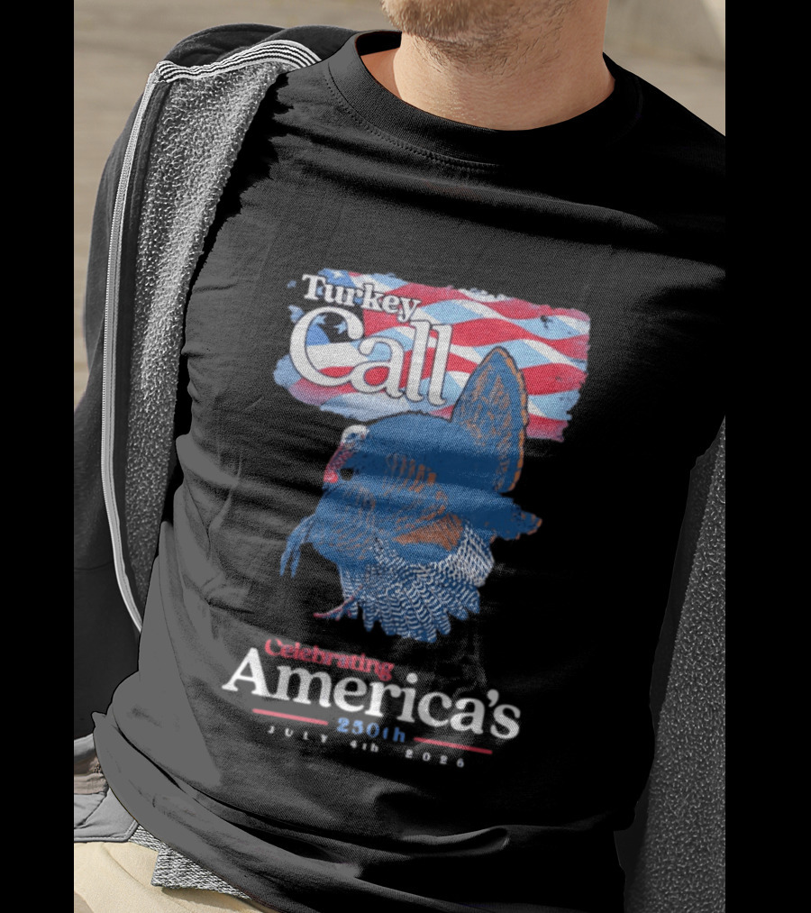 NWTF Turkey Call Celebrating America's 250th July 4th 2026 T-Shirt