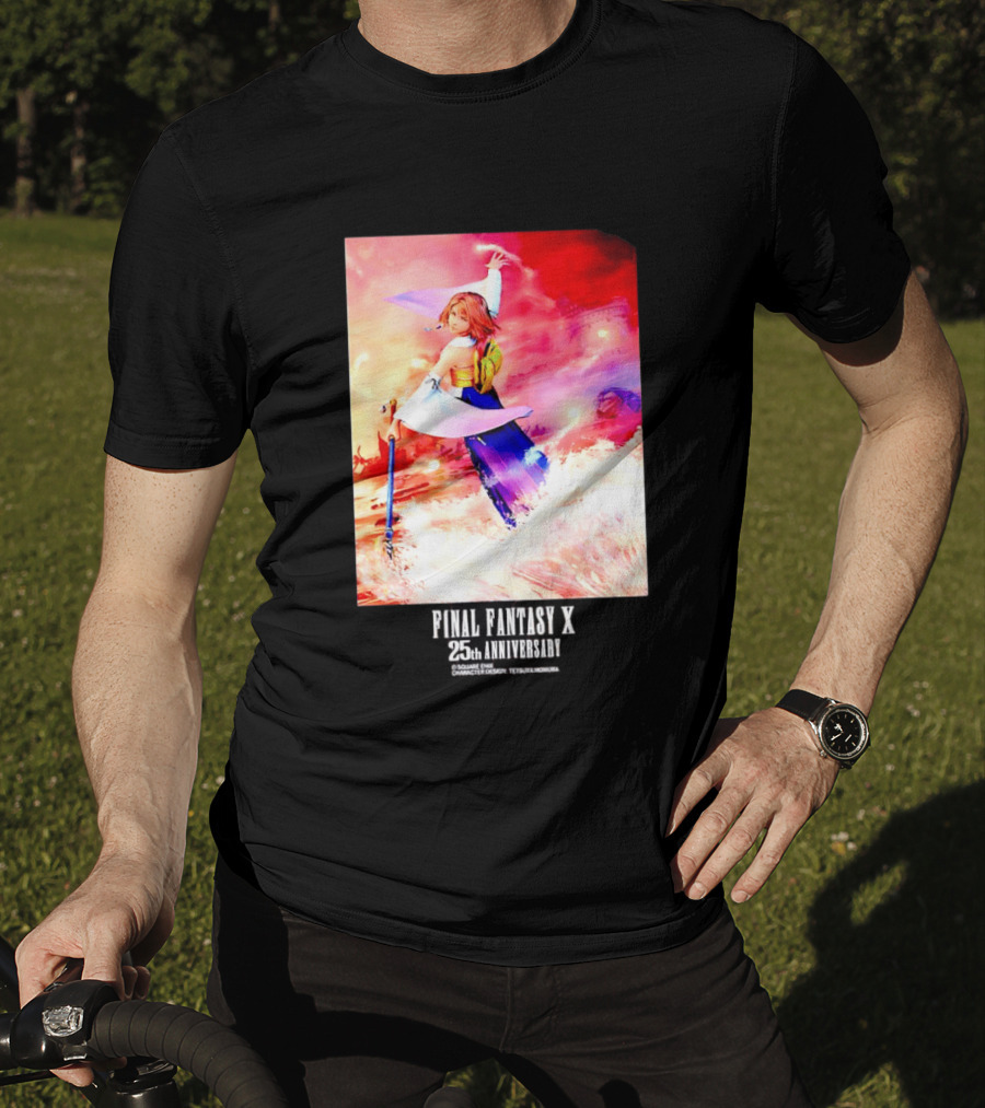 Final Fantasy X 25th Anniversary Yuna Square Enix T-Shirt