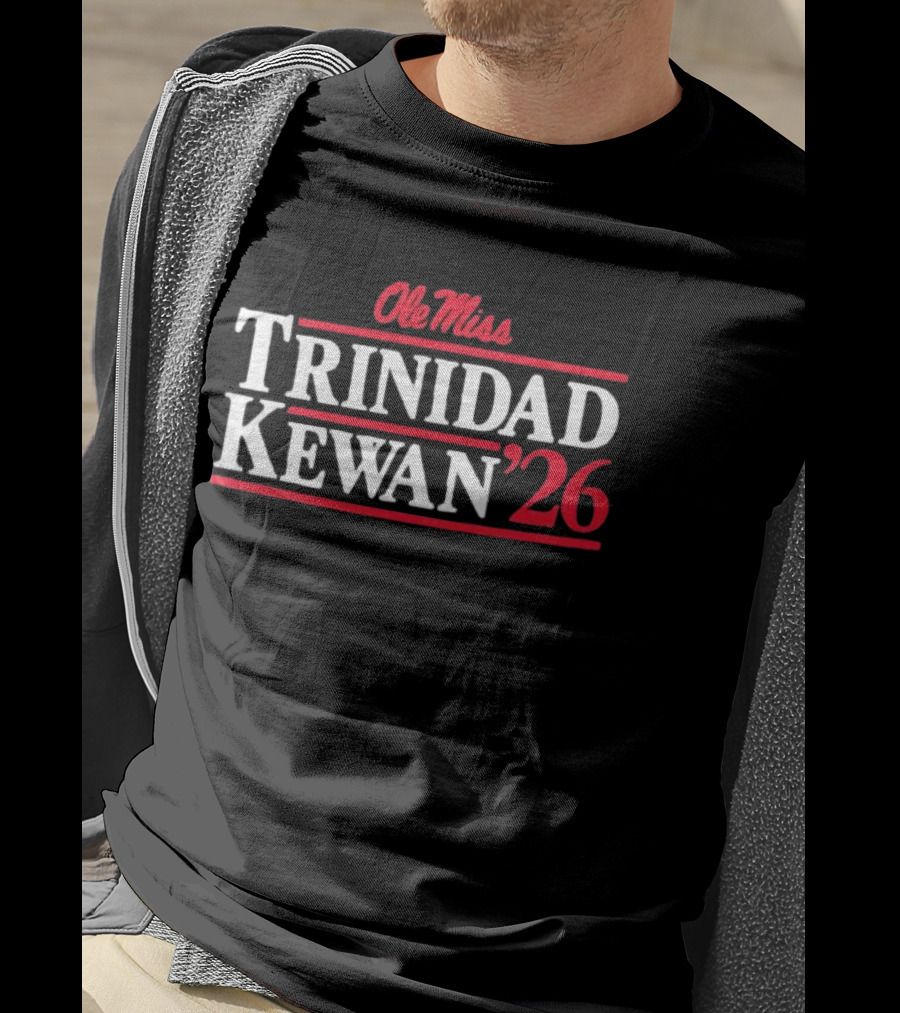 Ole Miss Trinidad Kewan Class Of 2026 T-Shirt
