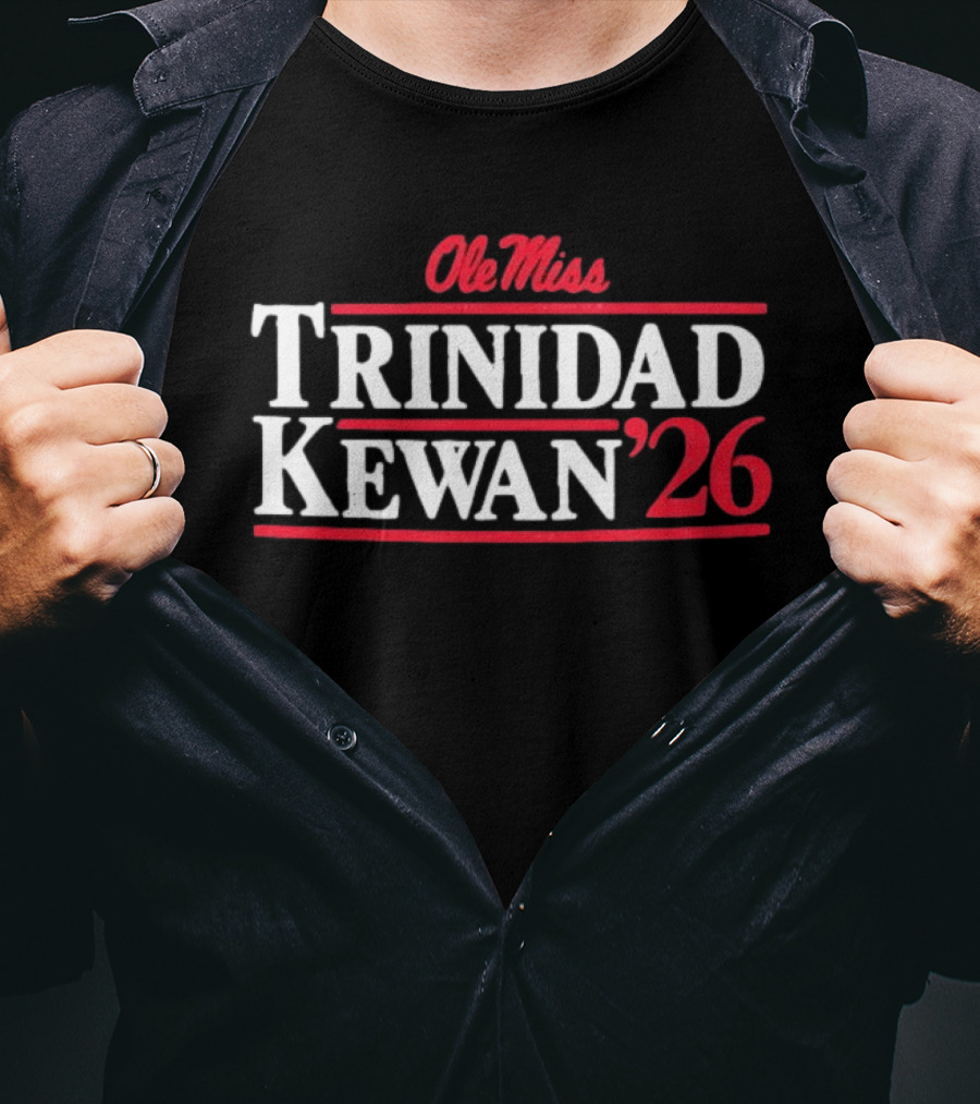 Ole Miss Trinidad Kewan Class Of 2026 T-Shirt
