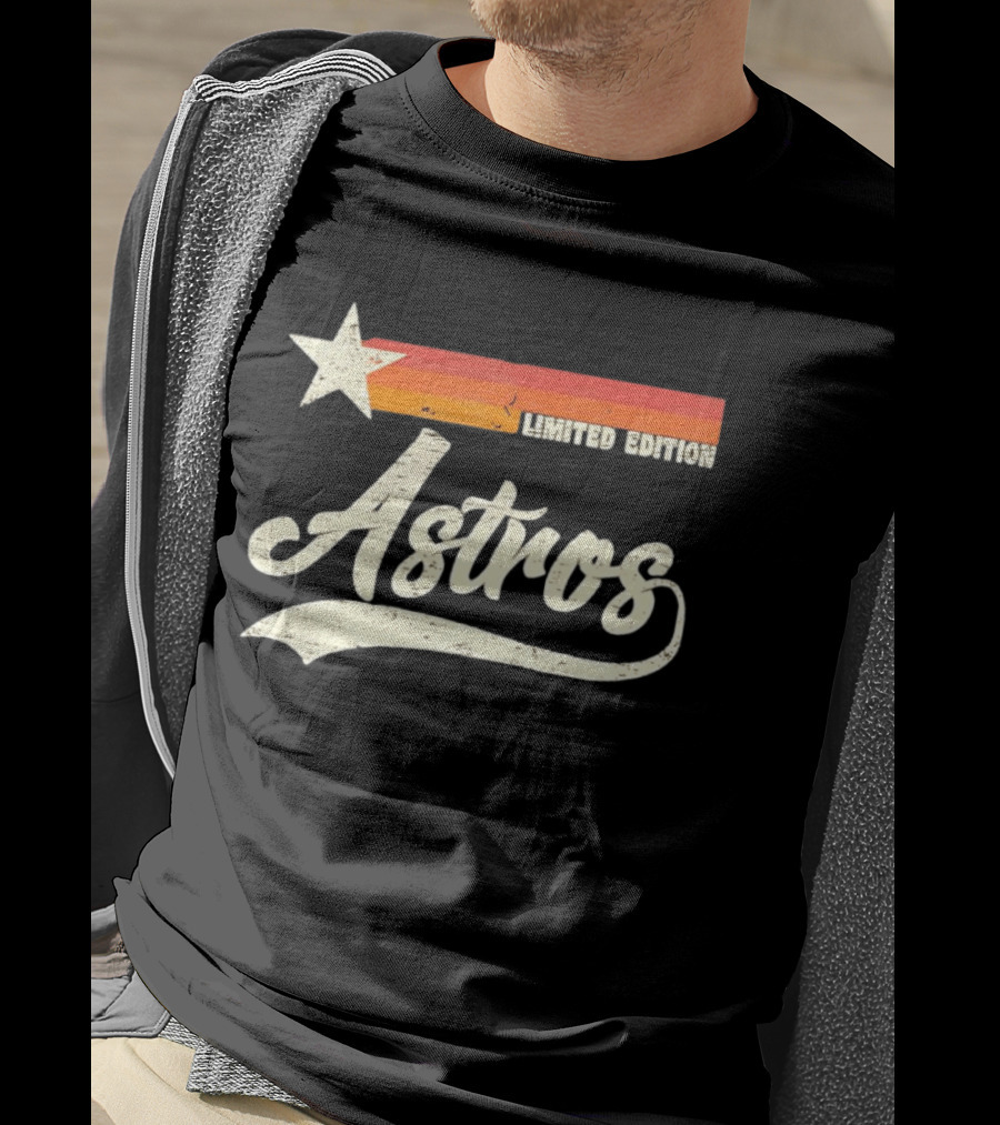 Houston Astros Retro Star Limited Edition T-Shirt