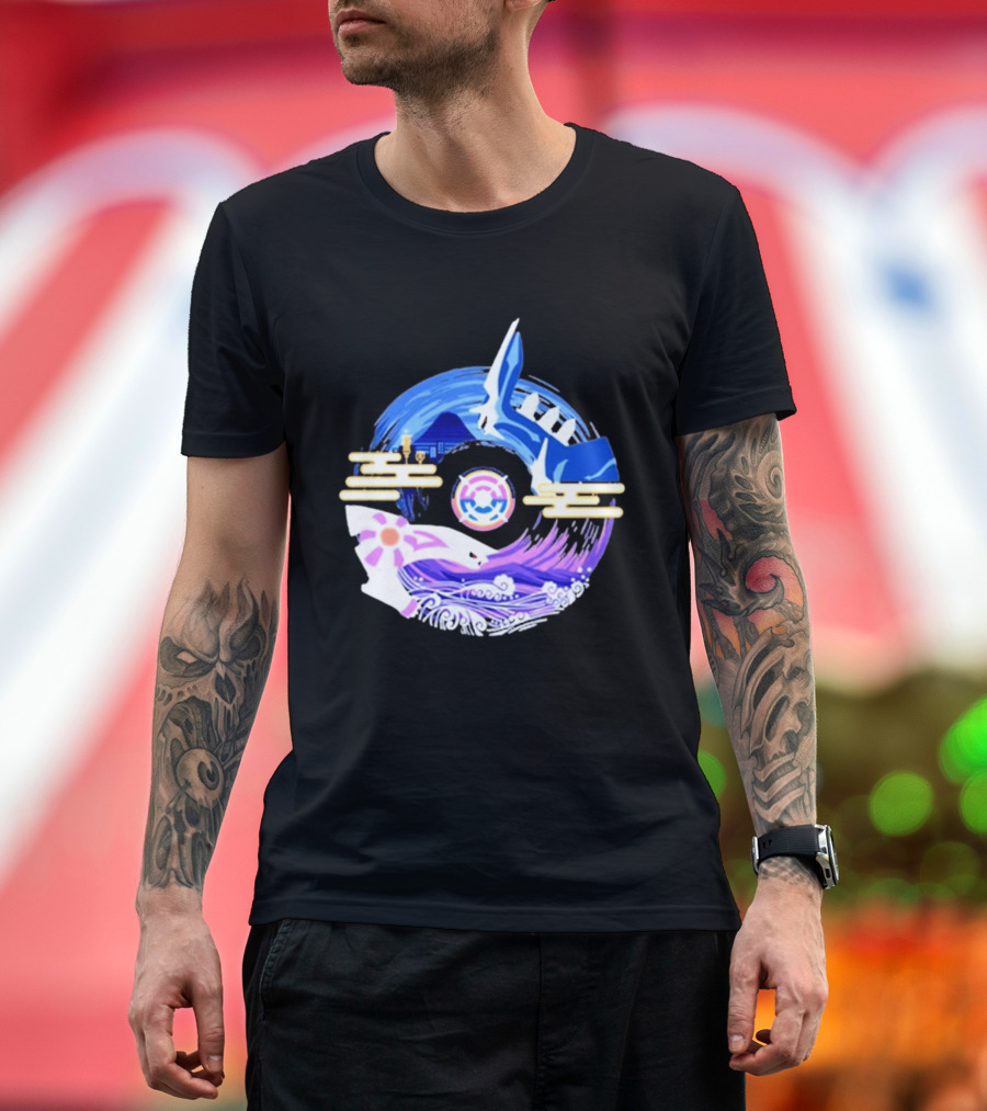 Pokémon GO Tour Sinnoh Los Angeles Kyogre And Groudon Circle T-Shirt