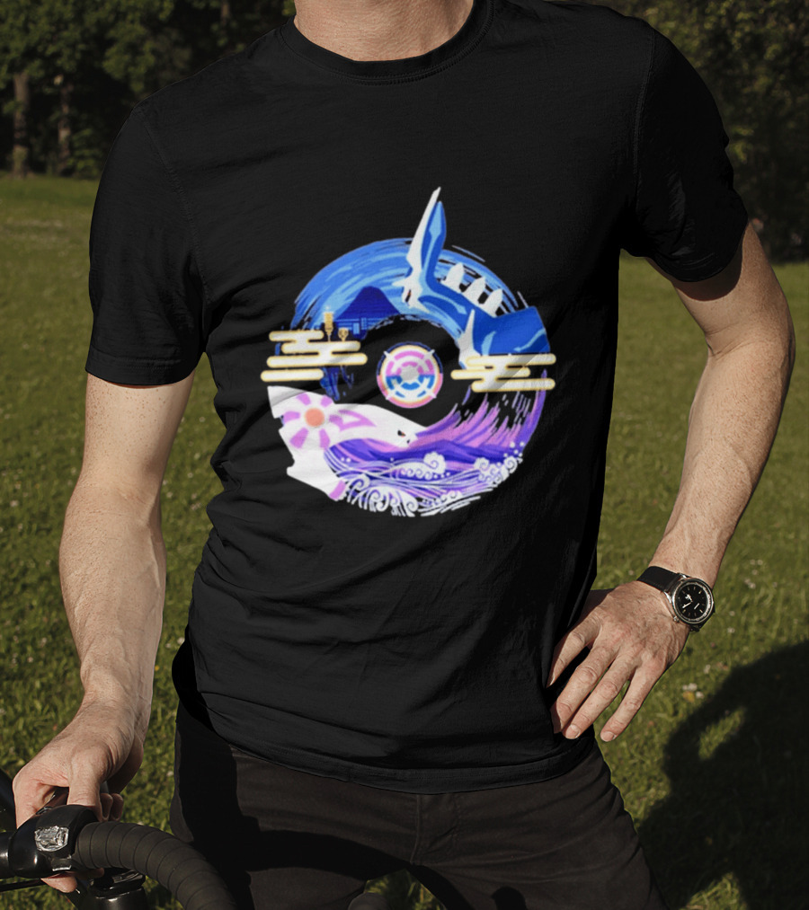 Pokémon GO Tour Sinnoh Los Angeles Kyogre And Groudon Circle T-Shirt