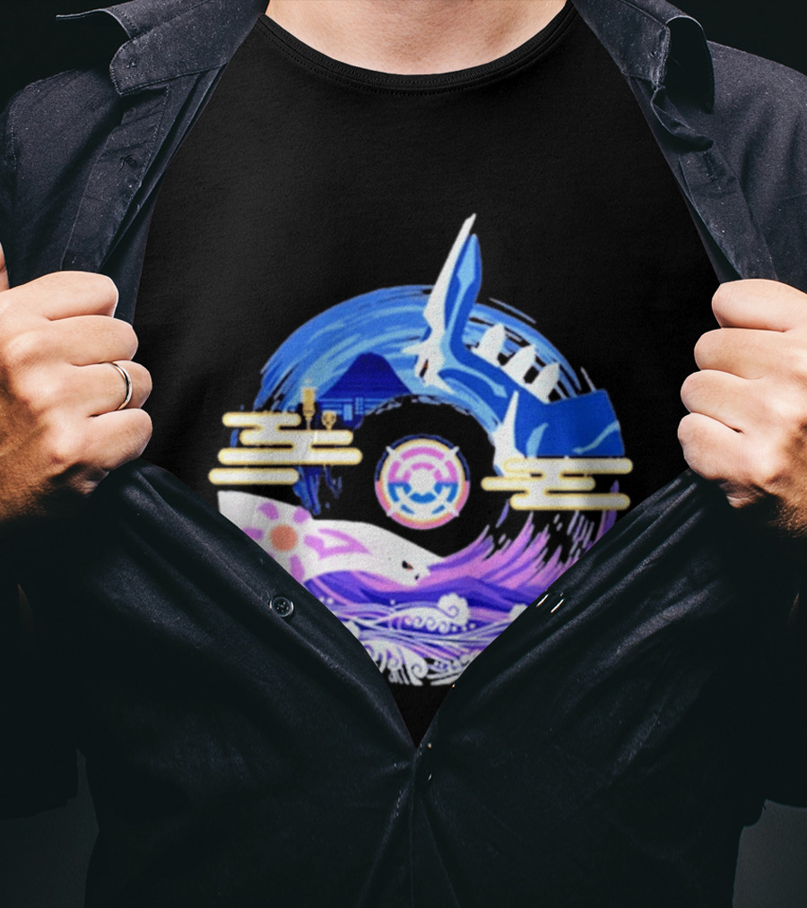 Pokémon GO Tour Sinnoh Los Angeles Kyogre And Groudon Circle T-Shirt