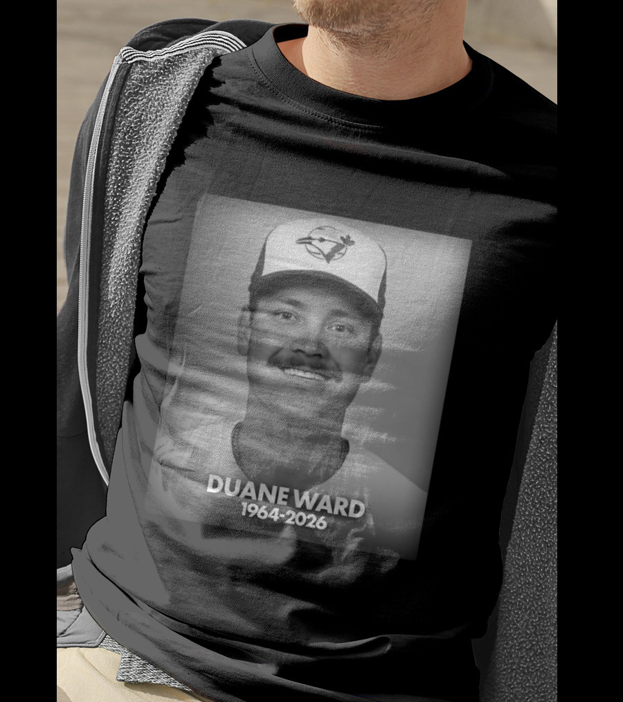 Duane Ward 1964 2026 Blue Jays Memoriam T-Shirt