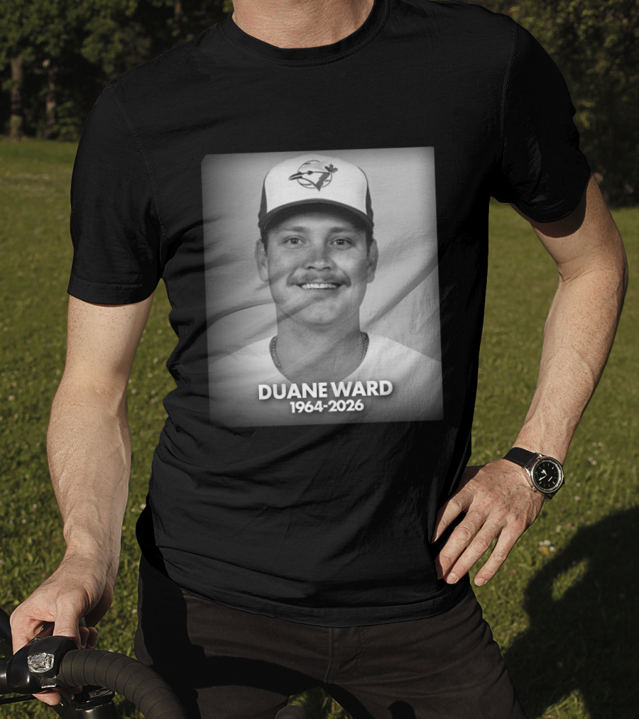 Duane Ward 1964 2026 Blue Jays Memoriam T-Shirt