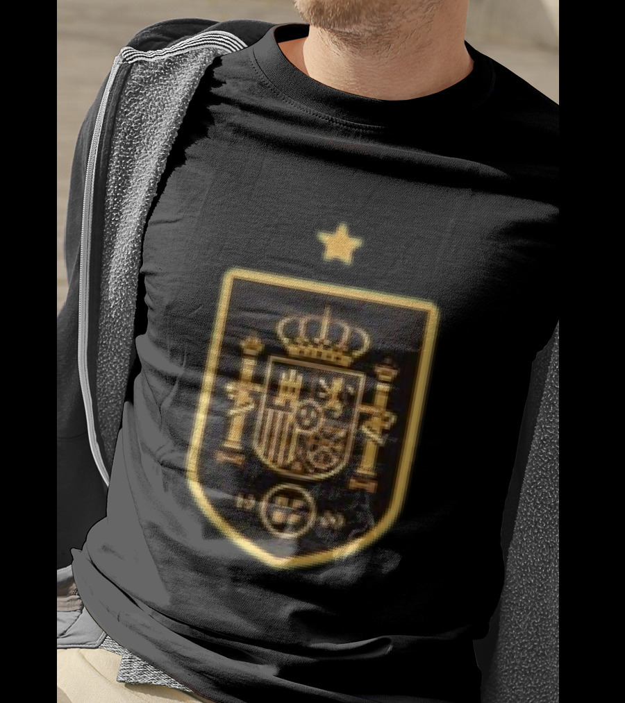 Spain National Team Maroon 1863FC True To Glory Crest T-Shirt