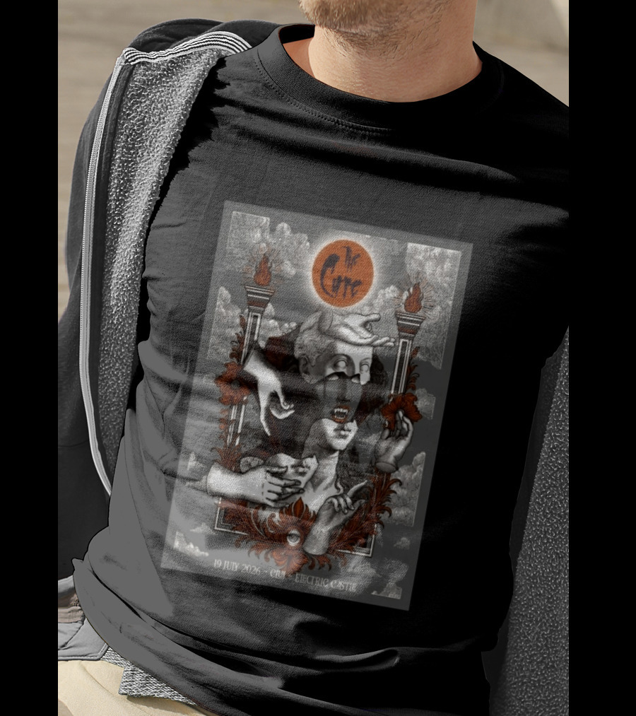 The Cure Electric Castle Cluj July 19 2026 T-Shirt