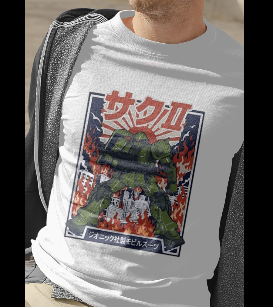 The Green Grunt MS 06 Zaku II T-Shirt